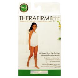 Imagen de TOBIMEDIA THERAFIRM BAJA COMPRESION (10-15 mmHG) TALLA CHICA COLOR BLANCO