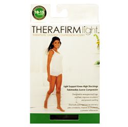 Imagen de TOBIMEDIA THERAFIRM BAJA COMPRESION (10-15 mmHg) TALLA GRANDE COLOR NEGRO