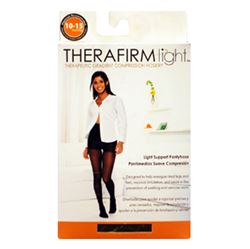 Imagen de PANTIMEDIA THERAFIRM BAJA COMPRESION (10-15 mmHg) TALLA GRANDE COLOR NEGRO