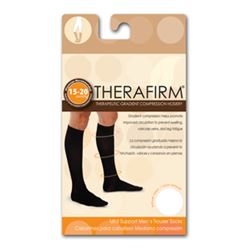 Imagen de CALCETIN THERAFIRM MEDIANA COMPRESION (15-20 mmHg) CABALLERO TALLA MEDIANA COLOR BLANCO